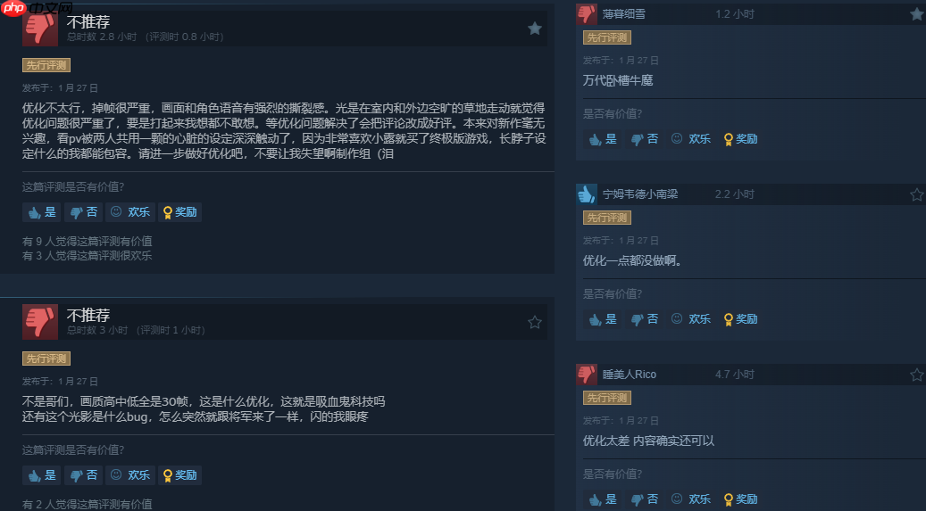 《噬血代码2》Steam好评率53%褒贬不一：优化没眼看