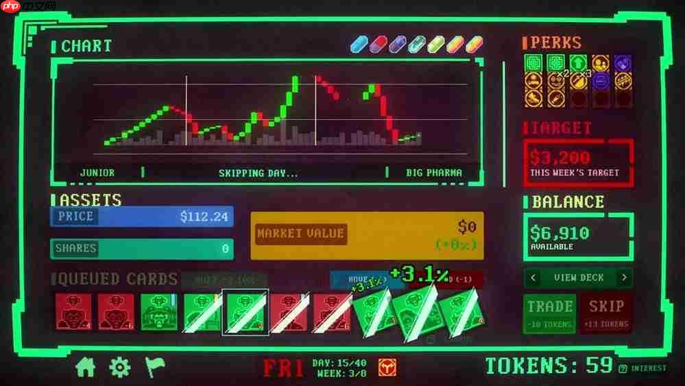 放手一搏，或血本无归：肉鸽炒股游戏《内幕交易》将于 2 月 18 日发售