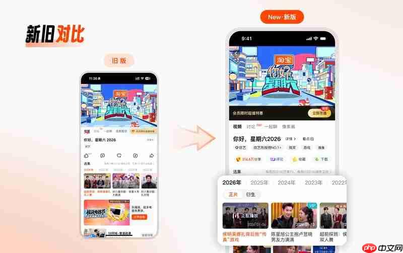 界面减负、体验加码:芒果TV用“加减法”重塑播放页！