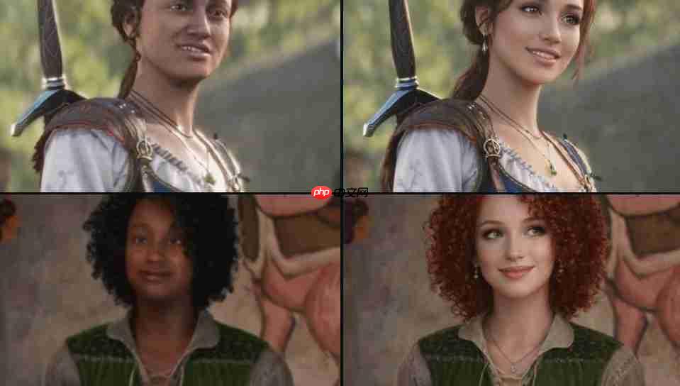 网友将《神鬼寓言4》NPC大妈改成黑美人 顺眼多了！