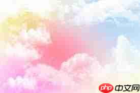 ps如何制作云彩渐变背景图