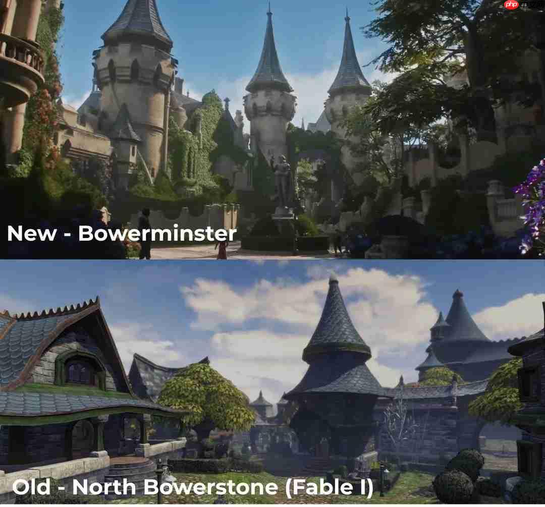 《神鬼寓言》新作与前几作场景对比 游戏大进化