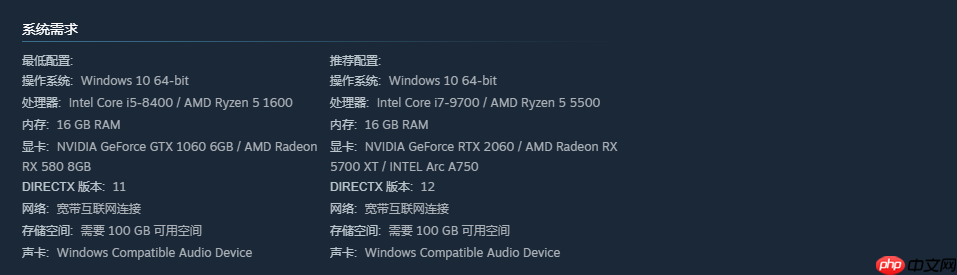 国产神话ARPG《古神：风里希》Steam页面上线：推荐配置RTX2060