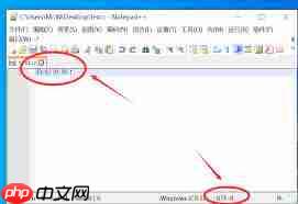 Notepad如何设置UTF