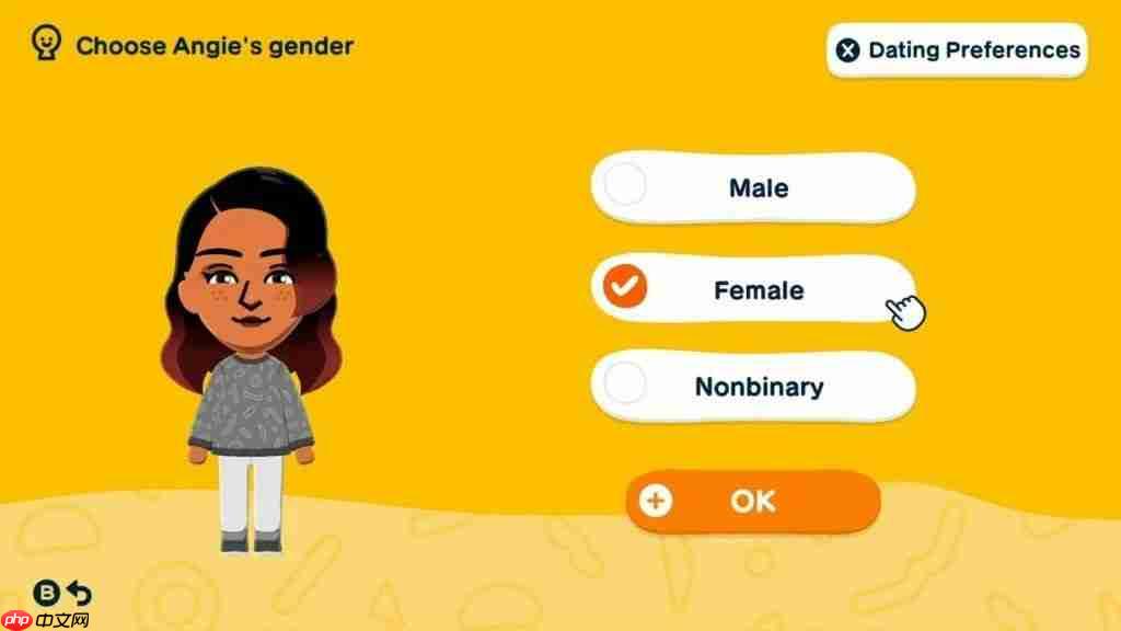 《朋友收集：梦想生活》解锁同性恋 能选非二元性别