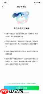 如何开启爱奇艺极速版青少年模式