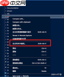 vscode如何查找指定目录