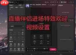 抖音直播伴侣如何设置直播特效