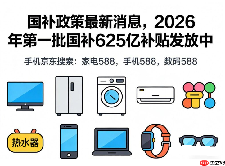 2026国补什么时间开始?2026年国补时间表