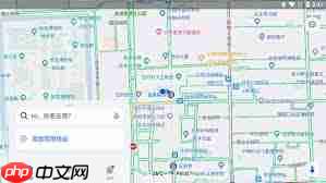 花瓣地图app如何搜索位置