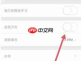 口语100如何关闭音效