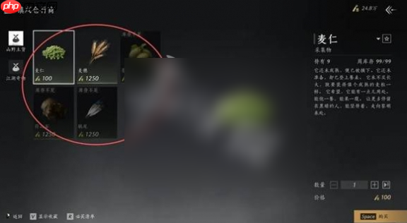 燕云十六声每周商店买什么 燕云十六声每周商店物品购买推荐