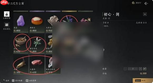 燕云十六声每周商店买什么 燕云十六声每周商店物品购买推荐