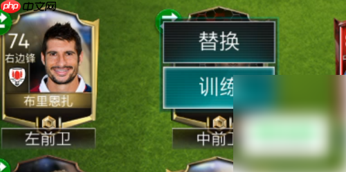 fifa足球世界怎么把球员移出阵容 具体介绍