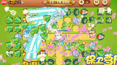 保卫萝卜3攻略游乐场40关怎么过 游乐场第40关通关攻略