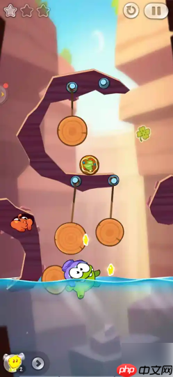 割绳子2沙漠大坝第19关怎么过 割绳子2沙漠大坝第十九关攻略