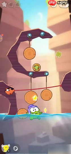 割绳子2沙漠大坝第19关怎么过 割绳子2沙漠大坝第十九关攻略