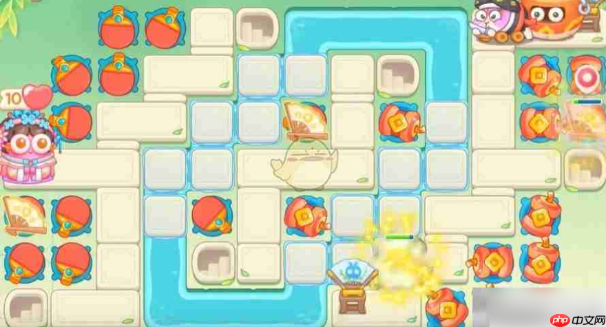 保卫萝卜4攻略梁波波与祝秋秋90关 梁波波与祝秋秋第90关通关攻略