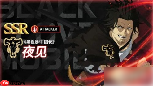 黑色四叶草魔法帝之道夜见技能是什么 夜见技能介绍一览