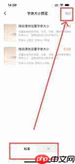 番茄小说如何设置大字体