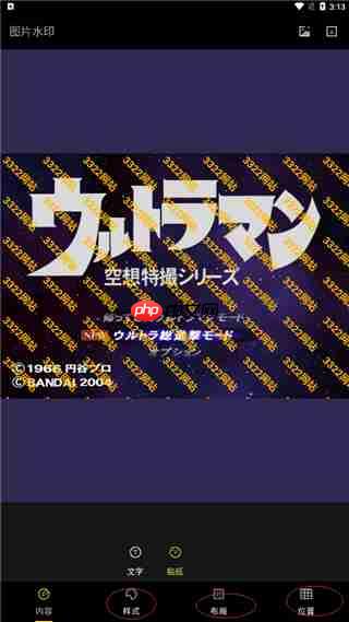 果仁相册app怎么加水印-水印添加方法