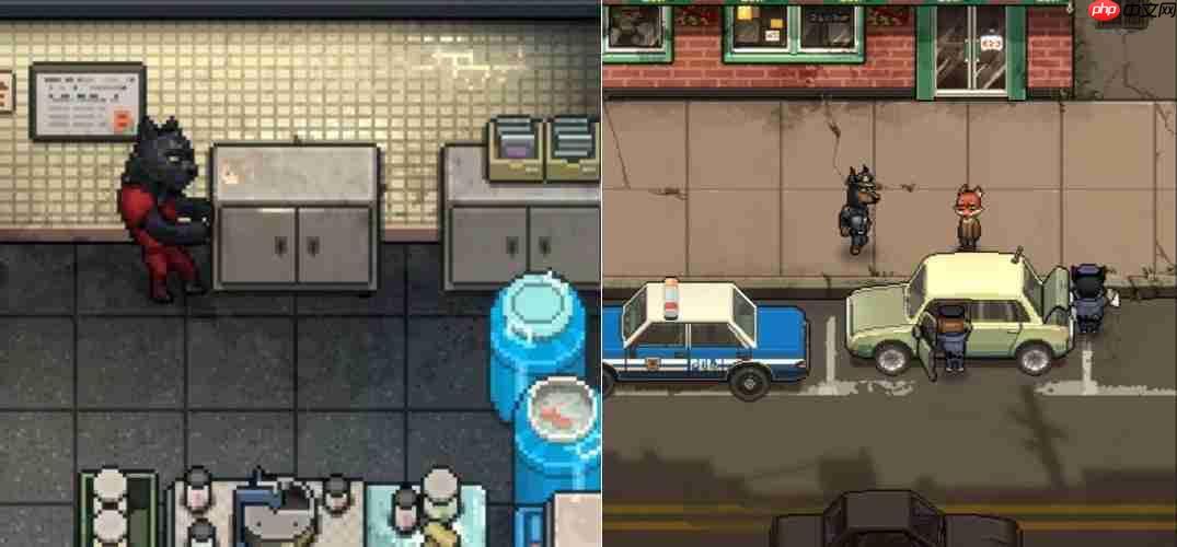 越狱该智取还是强行突破？《动物迷城》Switch体验版上线 你能助其洗刷冤屈吗