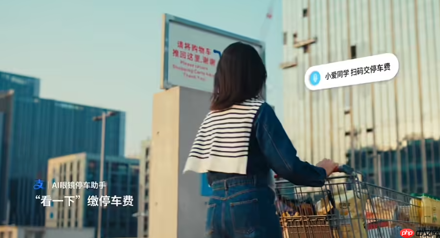 支付宝与小米联手，小米智能眼镜新增智能停车缴费等功能