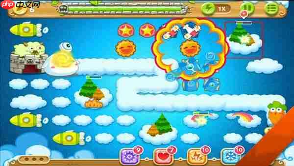 保卫萝卜2第60关怎么过 第60关图文流程攻略