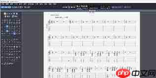 Guitar pro如何进行打印