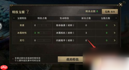 猎魂觉醒如何提高特技点数 猎魂觉醒极速狩猎特技支援点获取方法