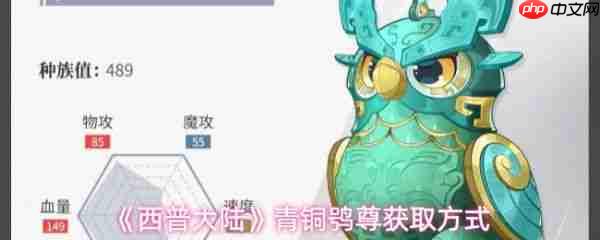 西普大陆青铜鸮尊怎么获取  西普大陆青铜鸮尊获取方式