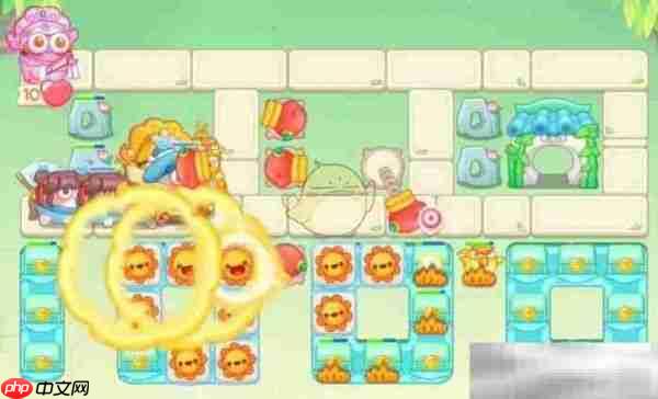 保卫萝卜4梁波波与祝秋秋60关攻略图解 梁波波与祝秋秋第60关通关攻略