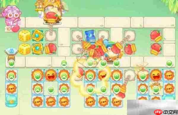 保卫萝卜4梁波波与祝秋秋60关攻略图解 梁波波与祝秋秋第60关通关攻略