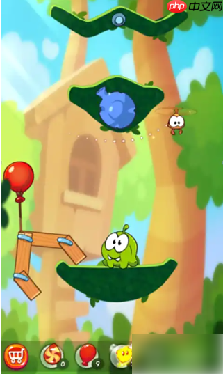 割绳子2森林19关怎么过 割绳子2森林19关攻略