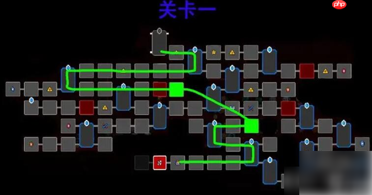 霓虹深渊无限神经矩阵攻略 霓虹深渊无限神经矩阵全关卡路线推荐
