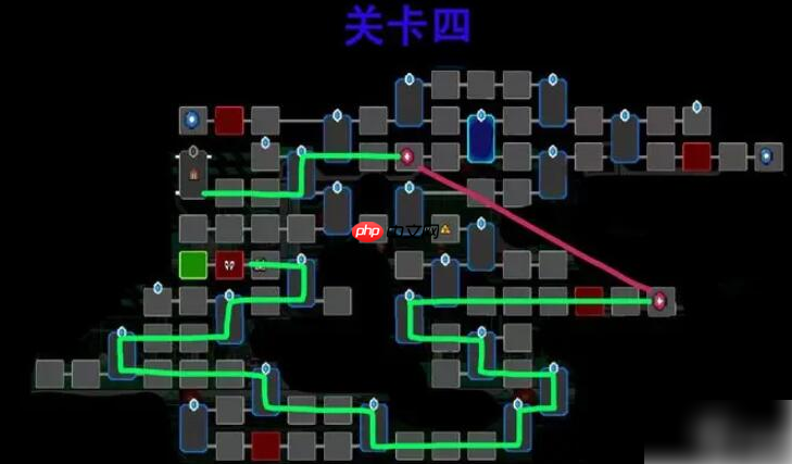 霓虹深渊无限神经矩阵攻略 霓虹深渊无限神经矩阵全关卡路线推荐