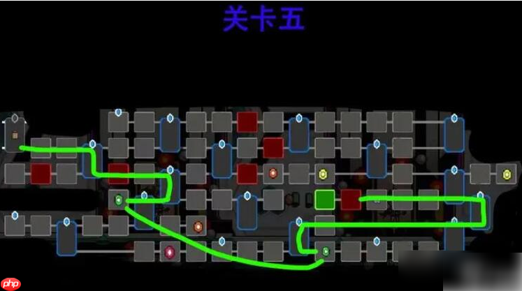 霓虹深渊无限神经矩阵攻略 霓虹深渊无限神经矩阵全关卡路线推荐