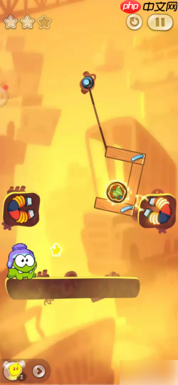 割绳子2垃圾场第10关怎么过 割绳子2垃圾场第十关攻略