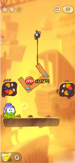 割绳子2垃圾场第10关怎么过 割绳子2垃圾场第十关攻略