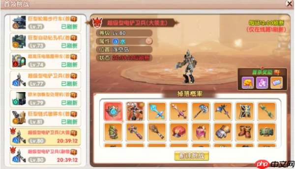 飞飞重逢首领怎么打  飞飞重逢首领挑战攻略