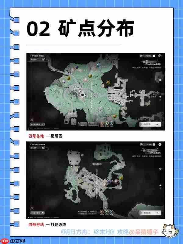 明日方舟终末地地图探索及矿脉怎么分布-明日方舟终末地地图探索及矿脉分布攻略