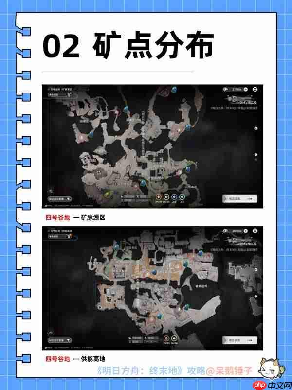 明日方舟终末地地图探索及矿脉怎么分布-明日方舟终末地地图探索及矿脉分布攻略
