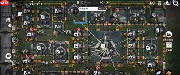 明日方舟终末地低容电池产线怎么布局-明日方舟终末地满速低容武陵电池蓝图分享