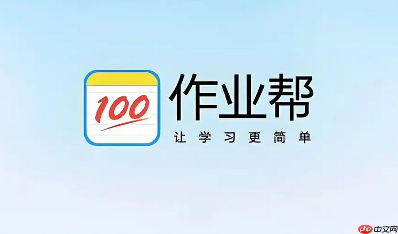 作业帮入口怎么进 网页版直接打开入口