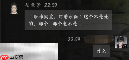 燕云十六声岳兰芳怎么结交 岳兰芳对话攻略