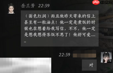 燕云十六声岳兰芳怎么结交 岳兰芳对话攻略