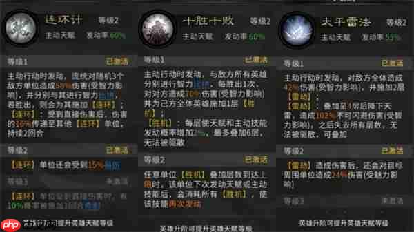 三国天下归心连环天雷队玩法攻略