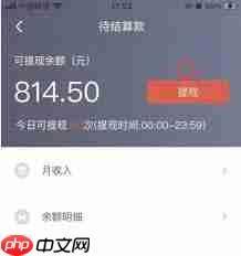 万顺叫车app如何进行提现