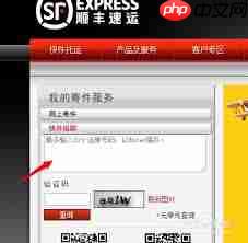 如何在线打开顺丰快递查询入口