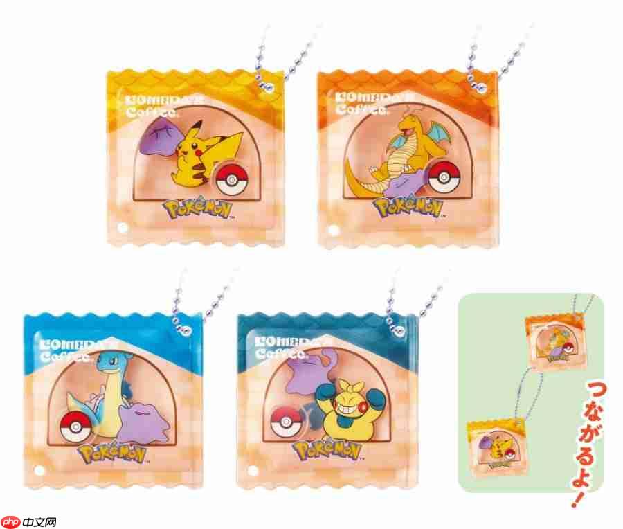 宝可梦攻佔日本客美多!启动双阶段联名 独家吊饰限量登场